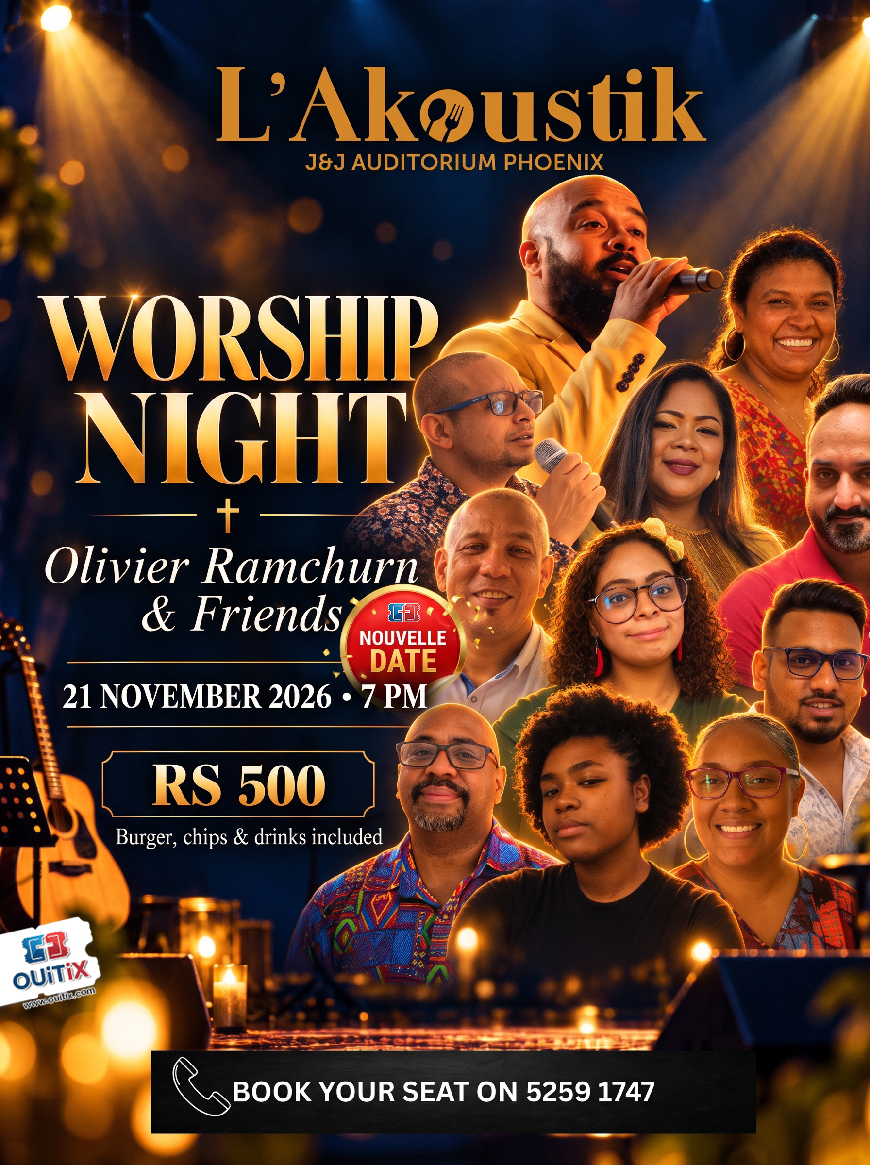 Worship Night: Olivier Ramchurn & Friends